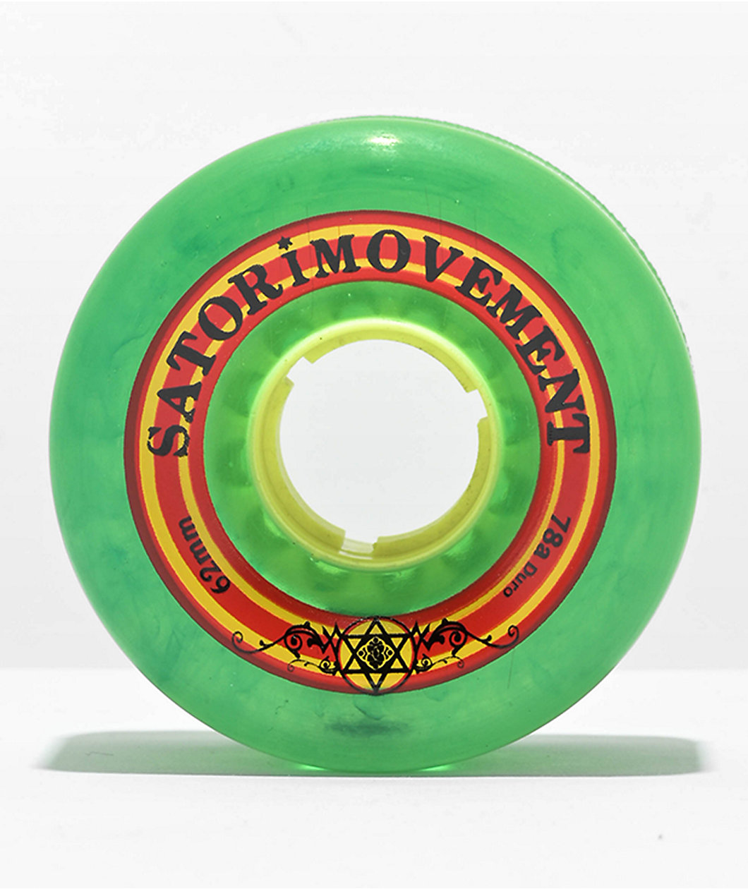 Satori Rasta 62mm 78a Cruiser Skateboard Wheels