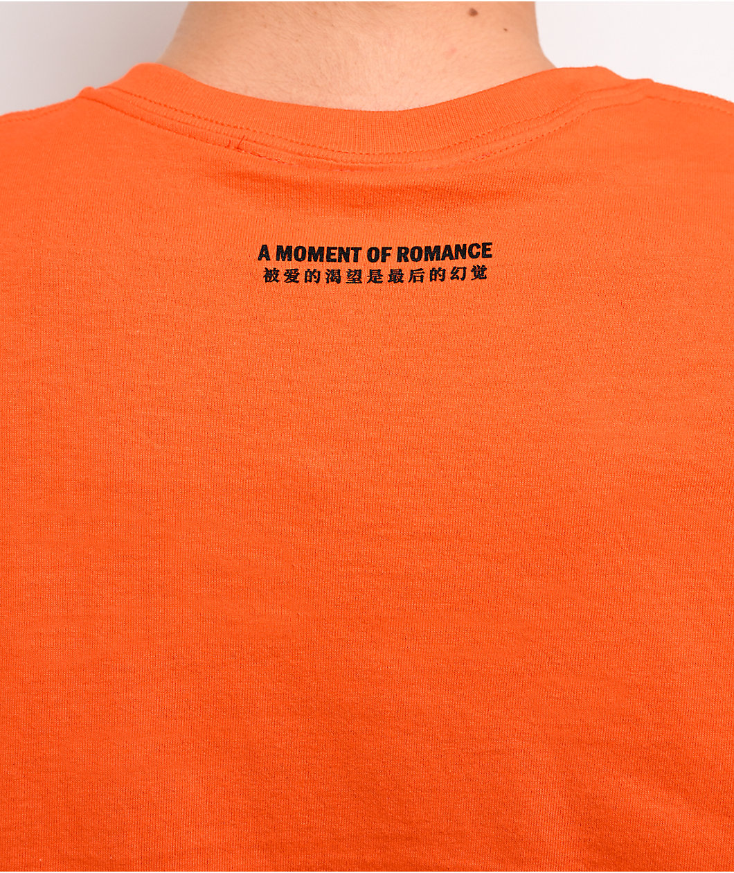 Sci-Fi Fantasy A Moment Of Romance Orange T-Shirt