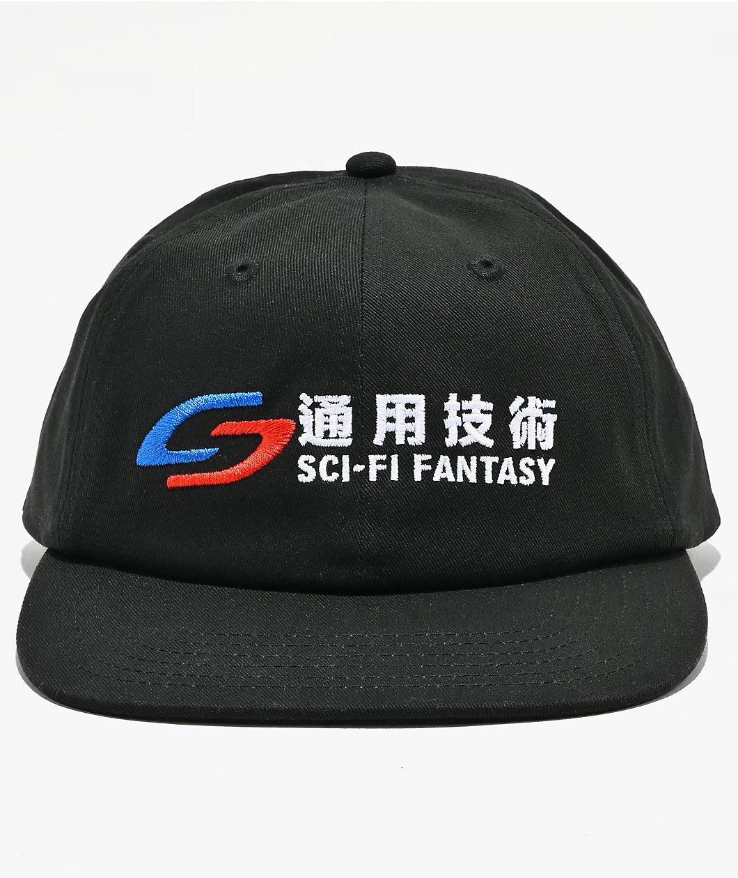 Sci-Fi Fantasy Transit Black Snapback Hat