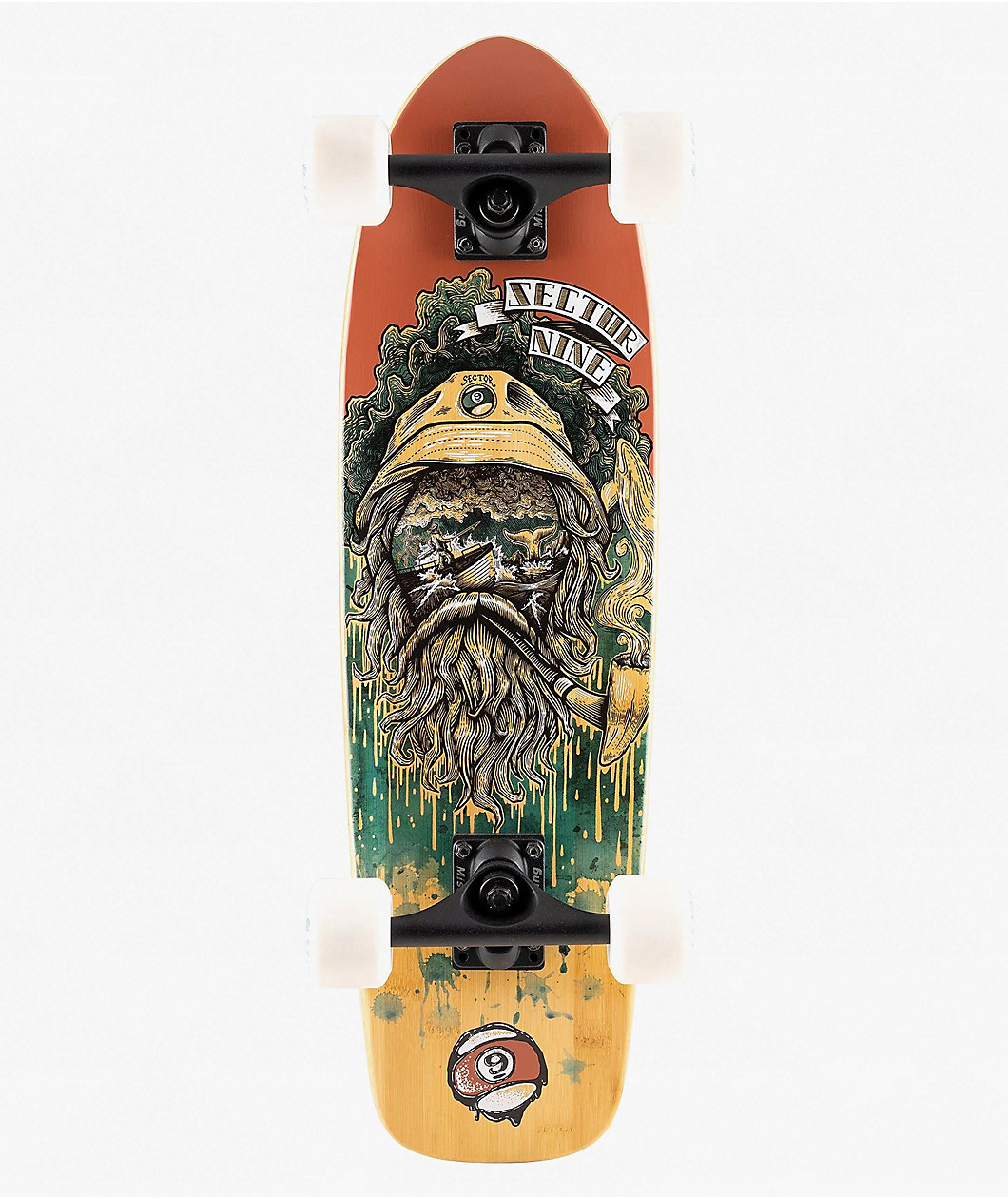 Sector 9 Bambino Skipper 26.5" Cruiser Skateboard Complete