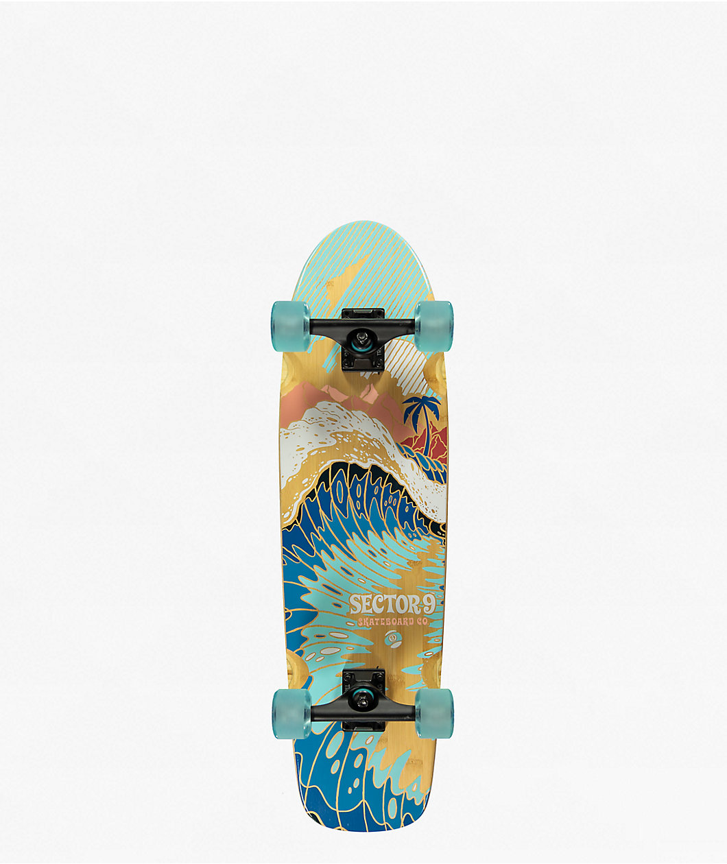 Sector 9 Bamboozler Bora Bora 31.5" Cruiser Skateboard Complete