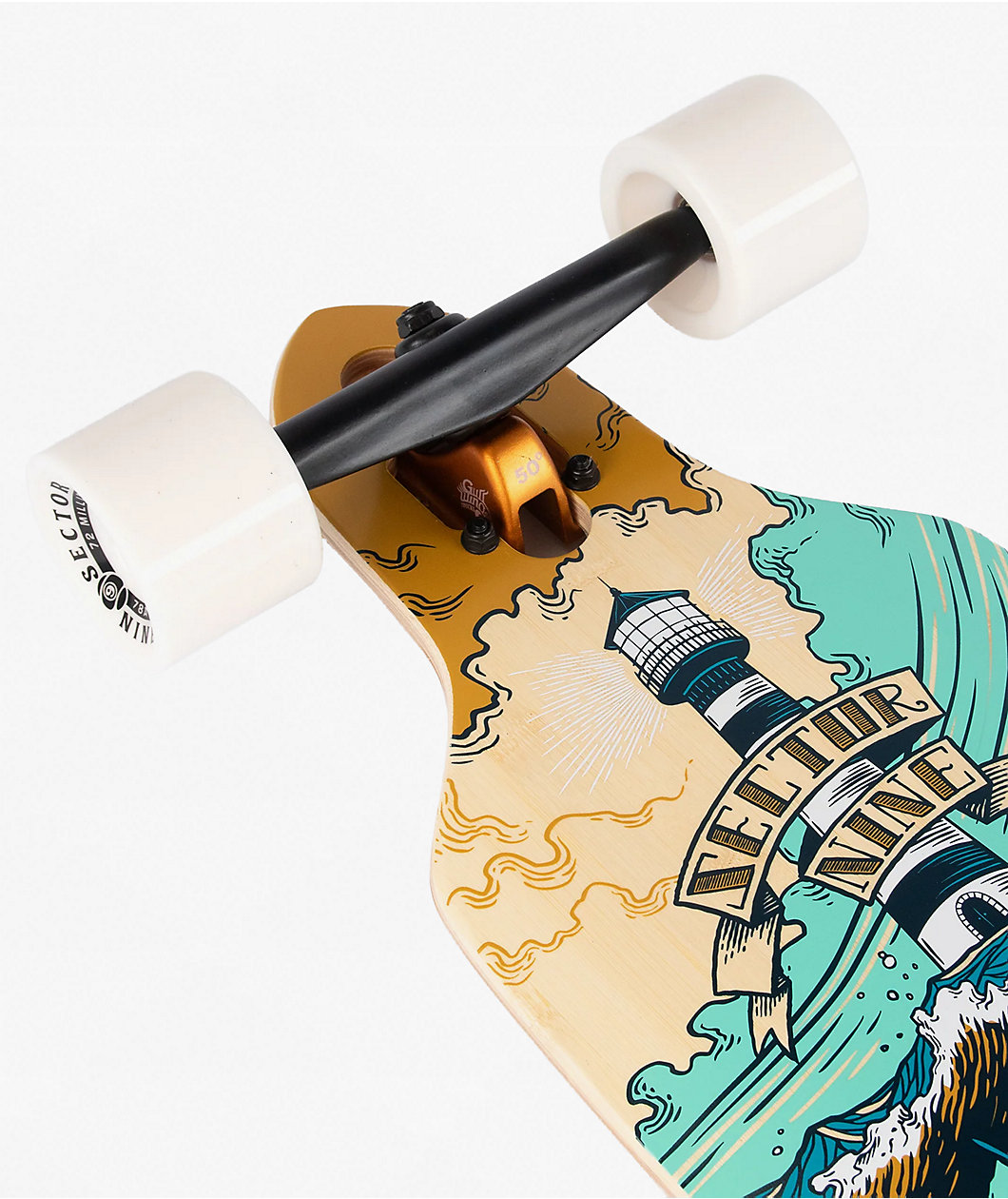 Sector 9 Mini Lookout Voyage 37.5" Drop Through Longboard Complete