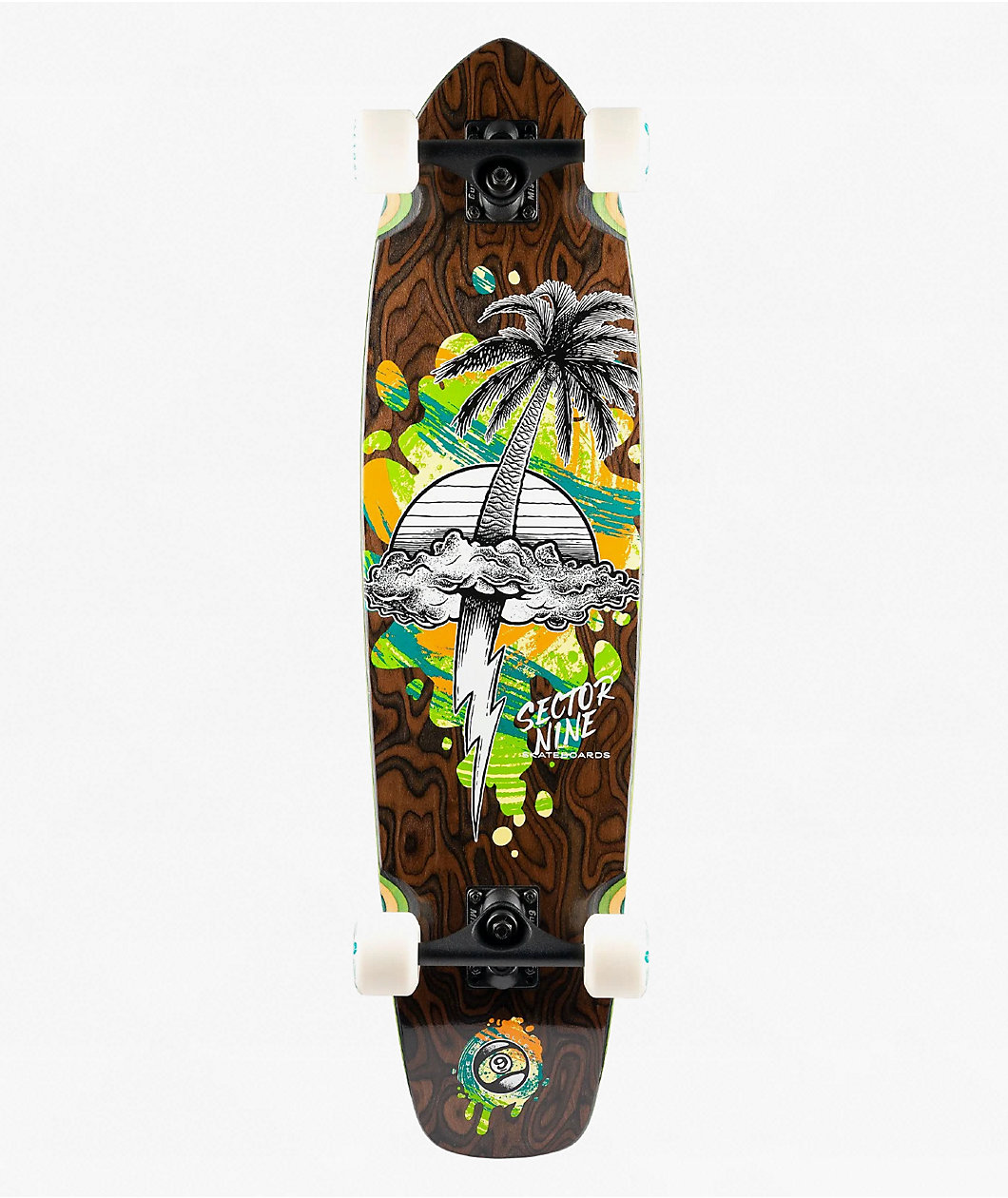 Sector 9 Strand Squall 34" Cruiser Skateboard Complete