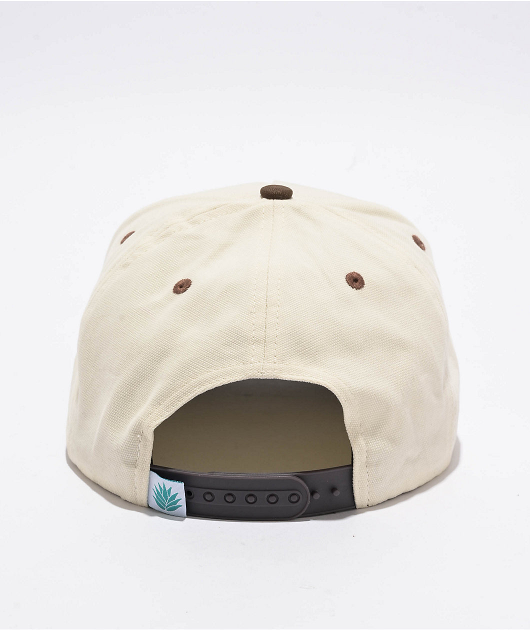 Sendero Cowboy Country Club Cream & Brown Snapback Hat