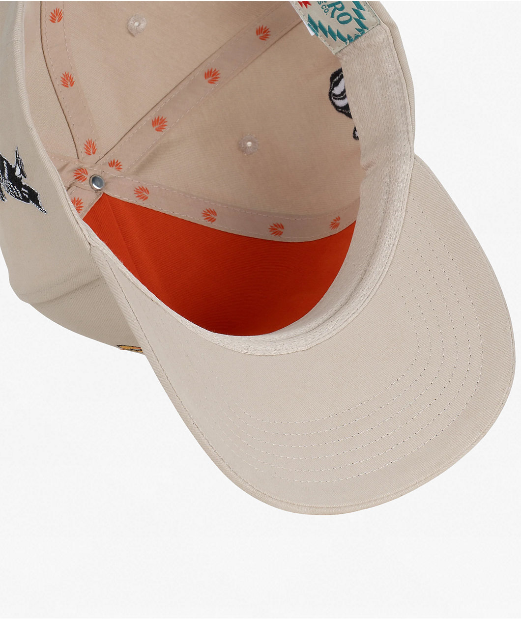 Sendero Cowpokes And Poets Natural Snapback Hat