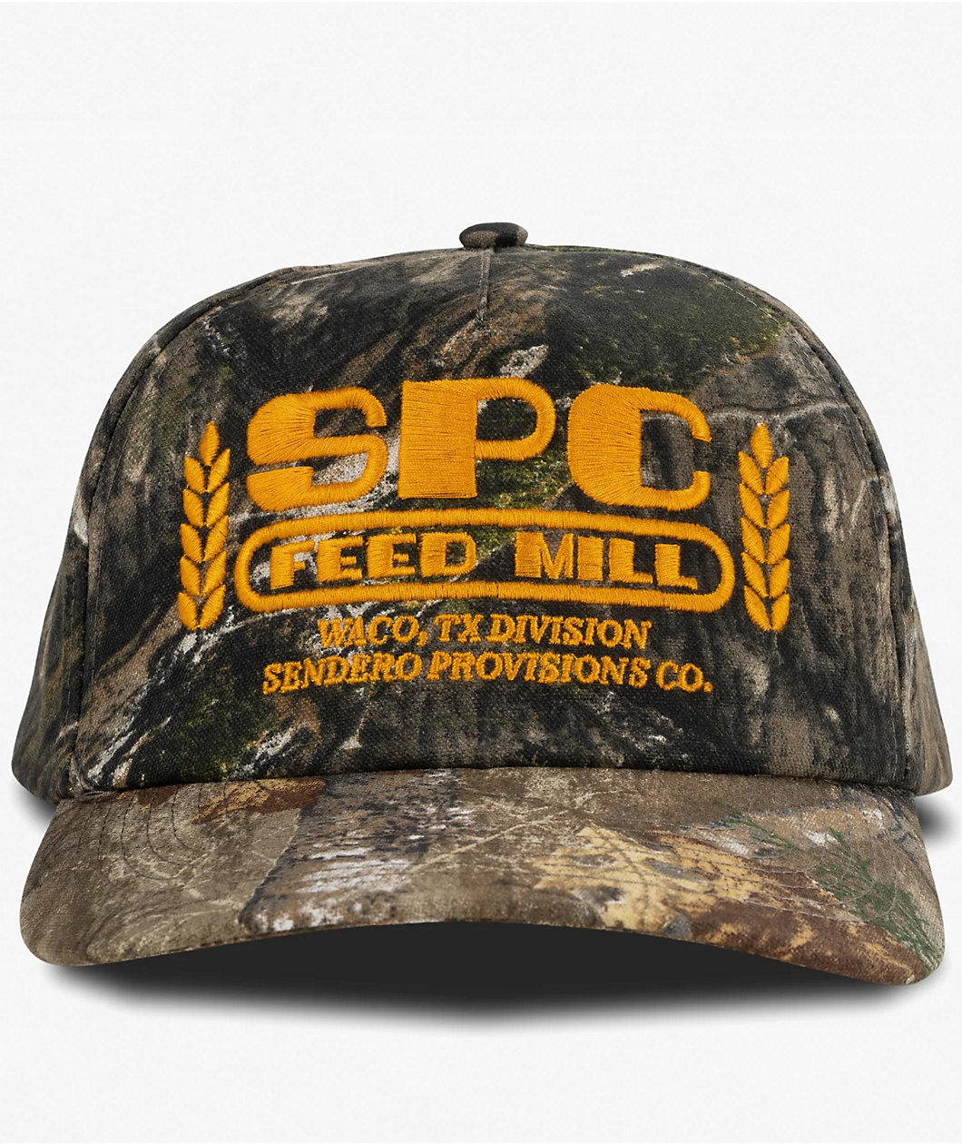 Sendero Feed Mill Camo Snapback Hat