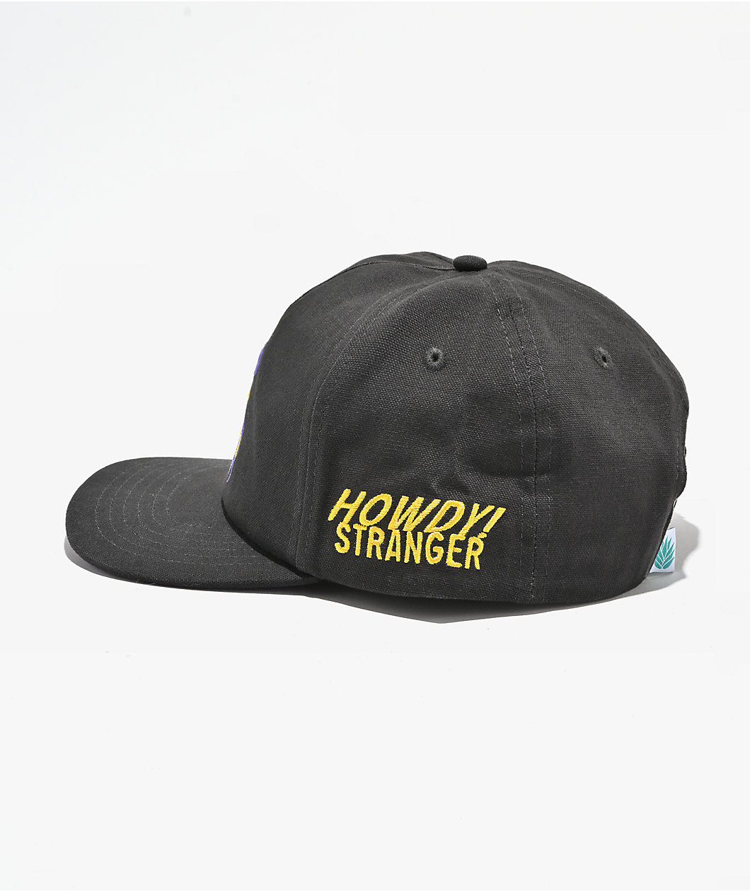 Sendero Howdy Stranger Black Snapback Hat