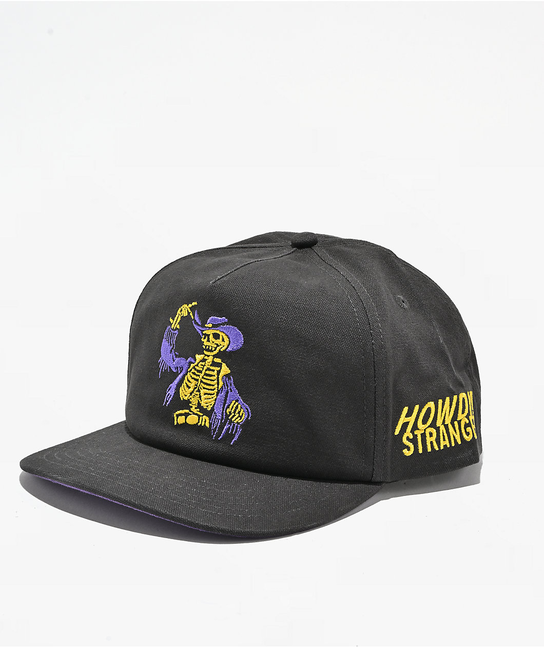 Sendero Howdy Stranger Black Snapback Hat