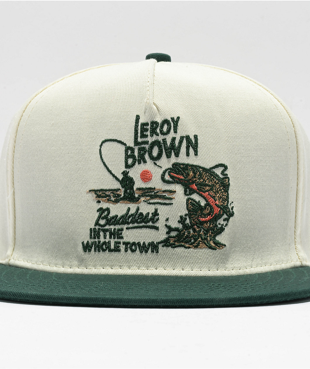 Sendero Leroy Brown White Snapback Hat