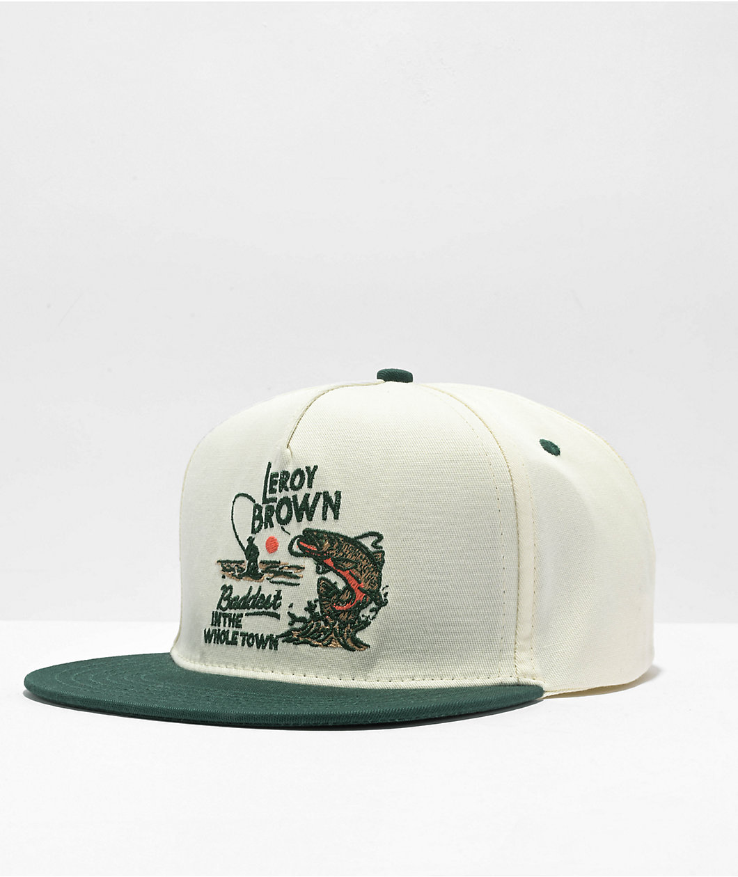 Sendero Leroy Brown White Snapback Hat