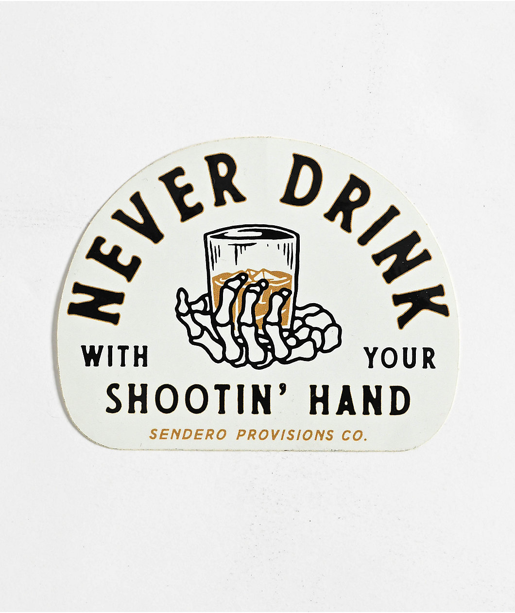 Sendero Shootin' Hand Sticker