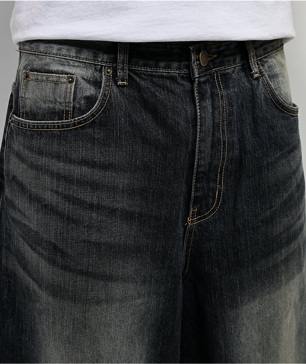 Shaka Wear Barrel Balloon Indigo Wash Denim Jeans