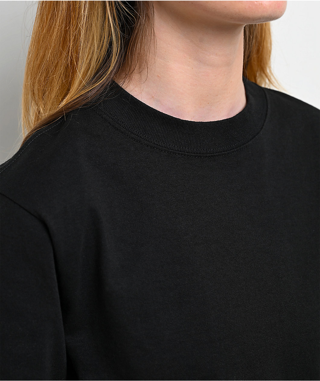 Shaka Wear Black Crop T-Shirt