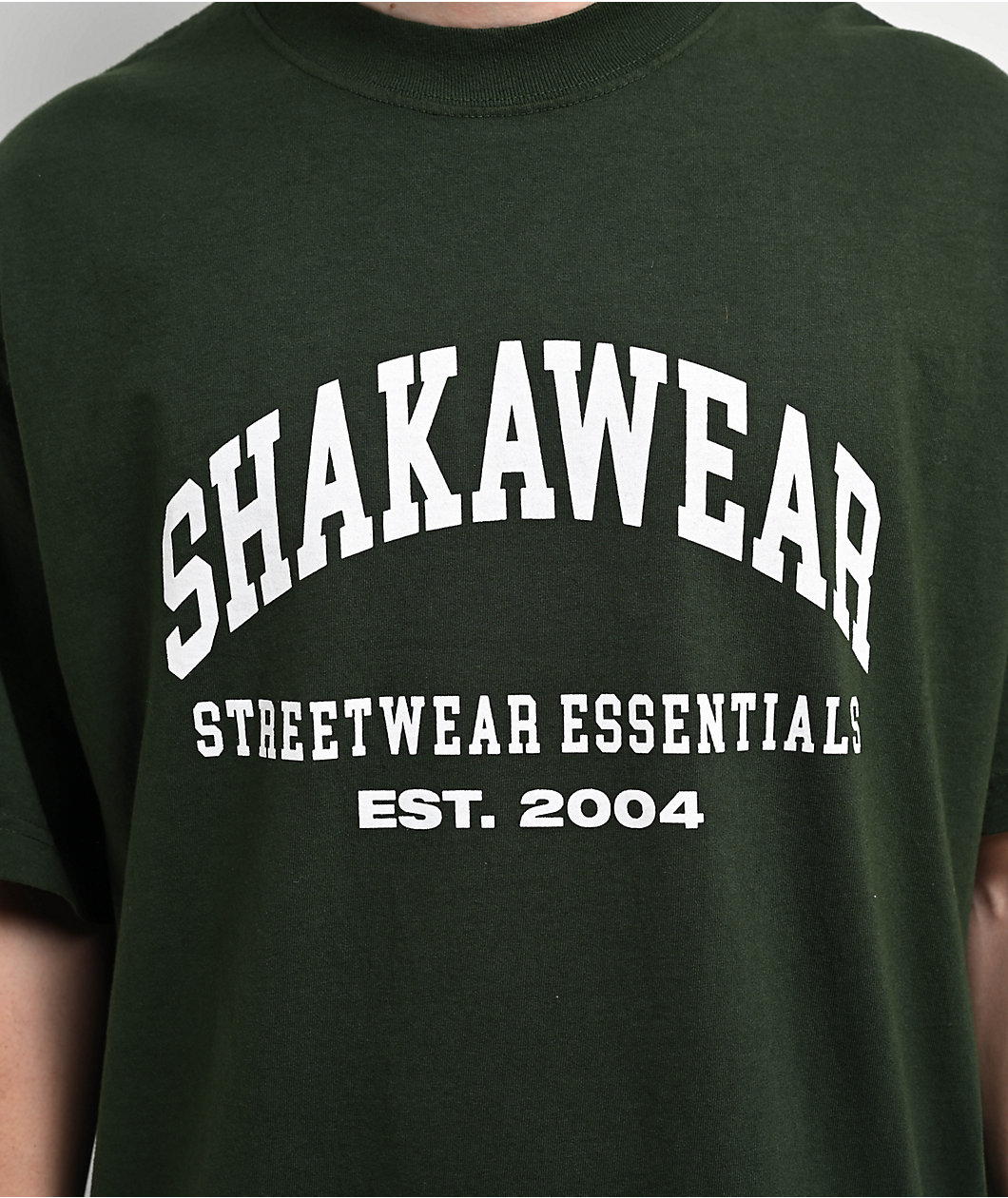 Shaka Wear Collegiate Green T-Shirt