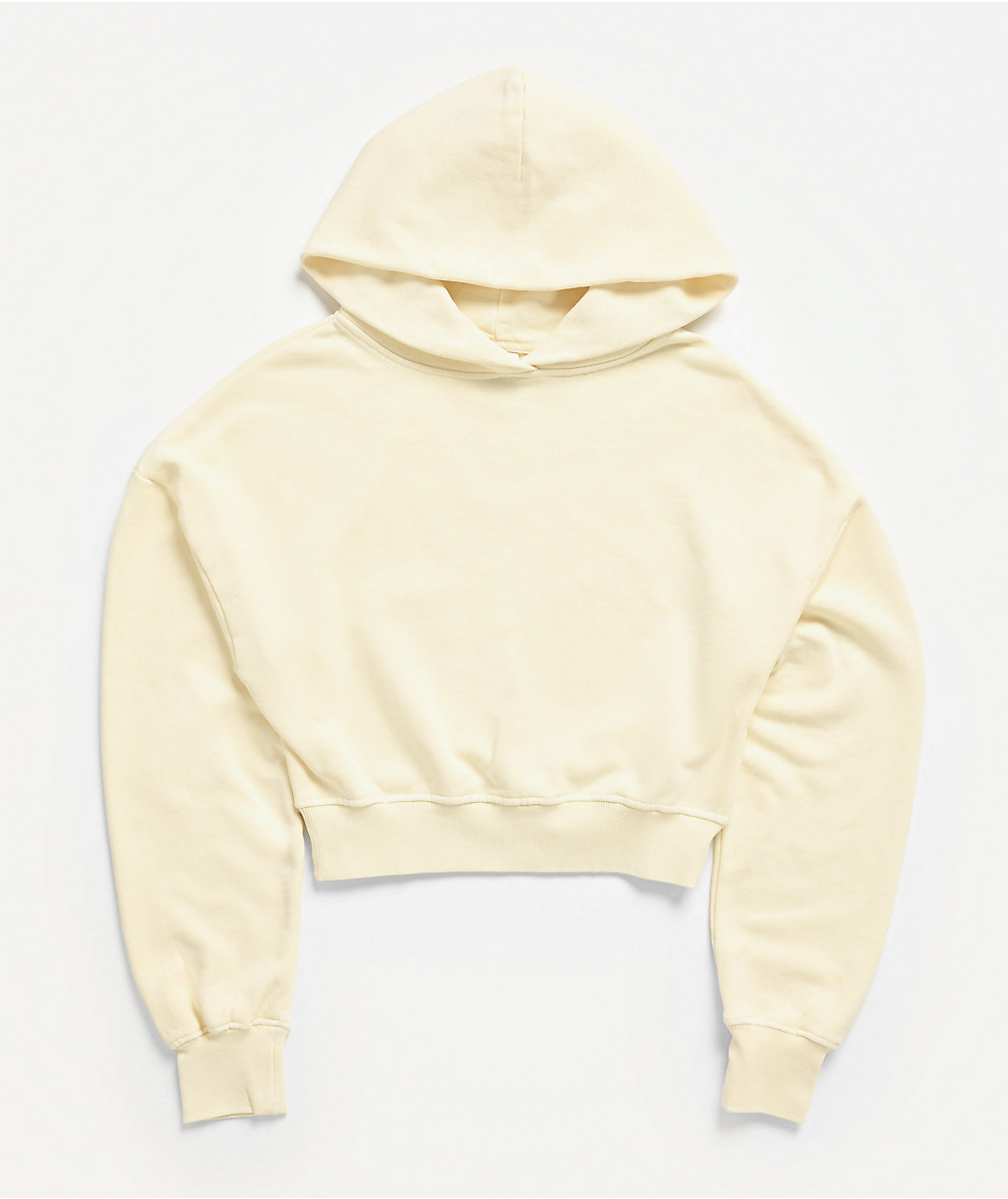 Shaka Wear Cream Crop Hoodie
