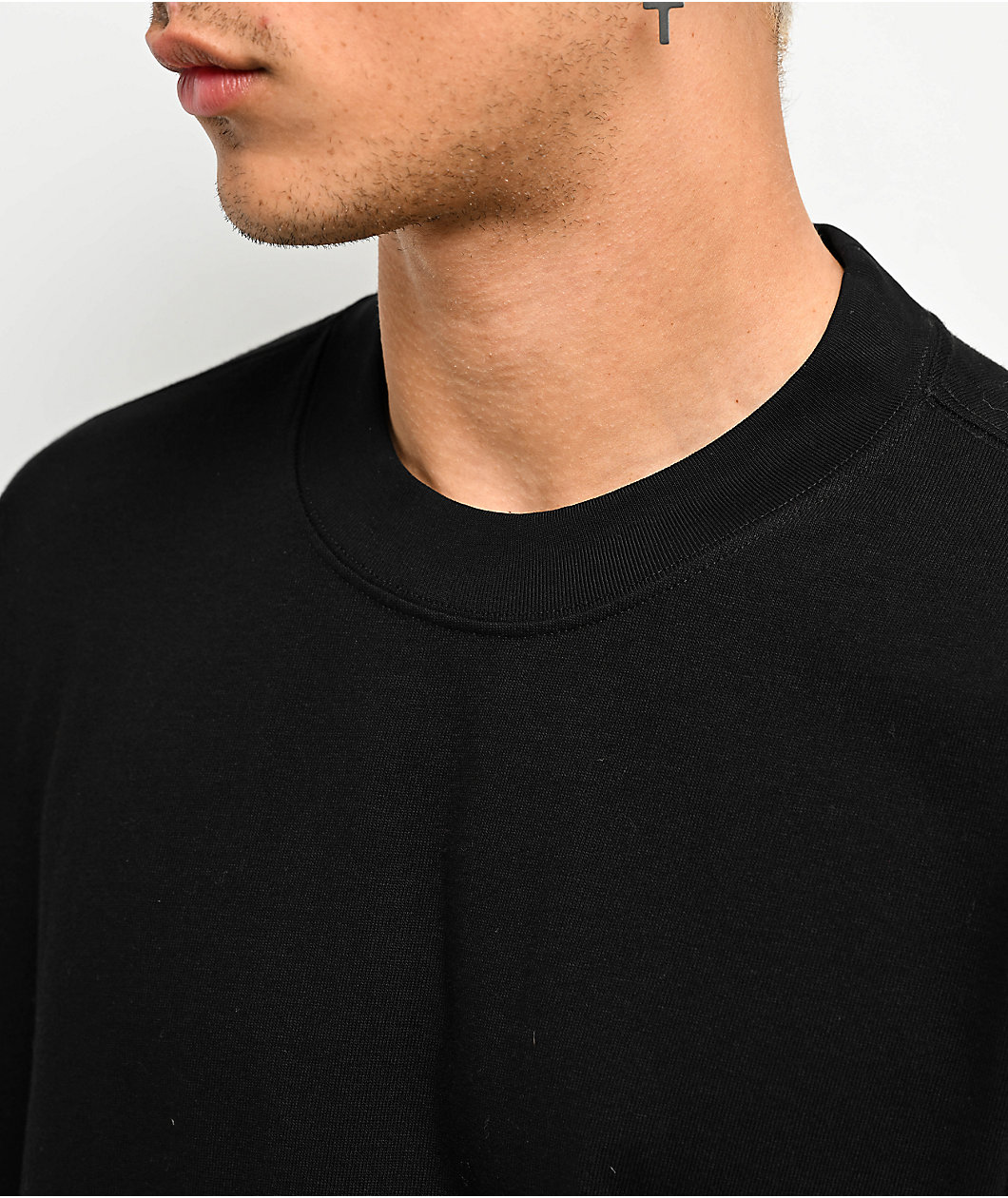Shaka Wear Designer Garment Dye Black T-Shirt