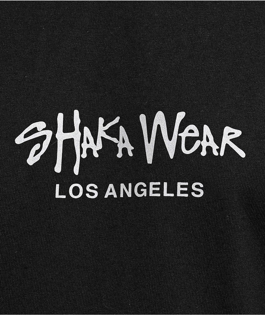 Shaka Wear Max Heavy 3M Logo Black T-Shirt