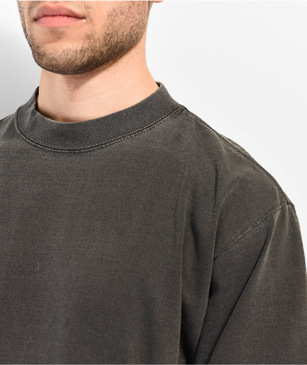 Shaka Wear Max Heavyweight Garment Dye Grey T-Shirt