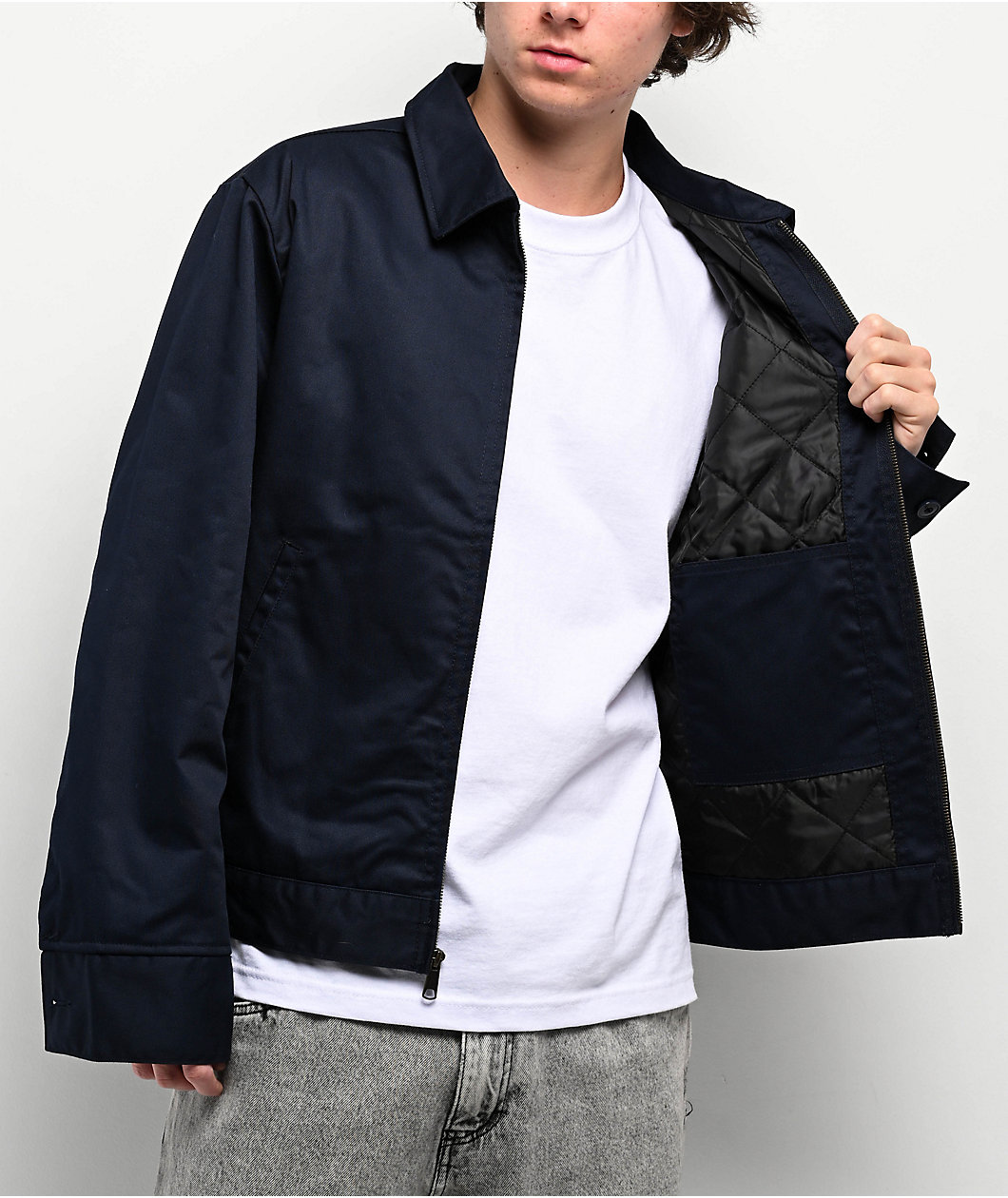 Shaka Wear Navy Mechanic Jacket