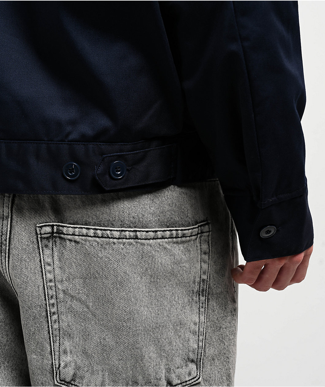 Shaka Wear Navy Mechanic Jacket