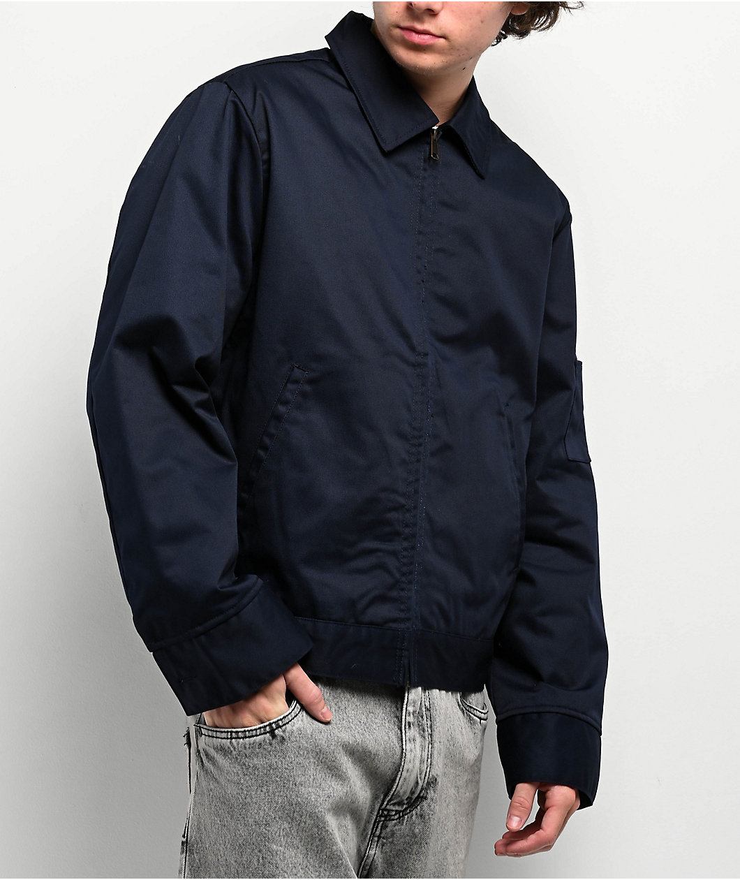 Shaka Wear Navy Mechanic Jacket