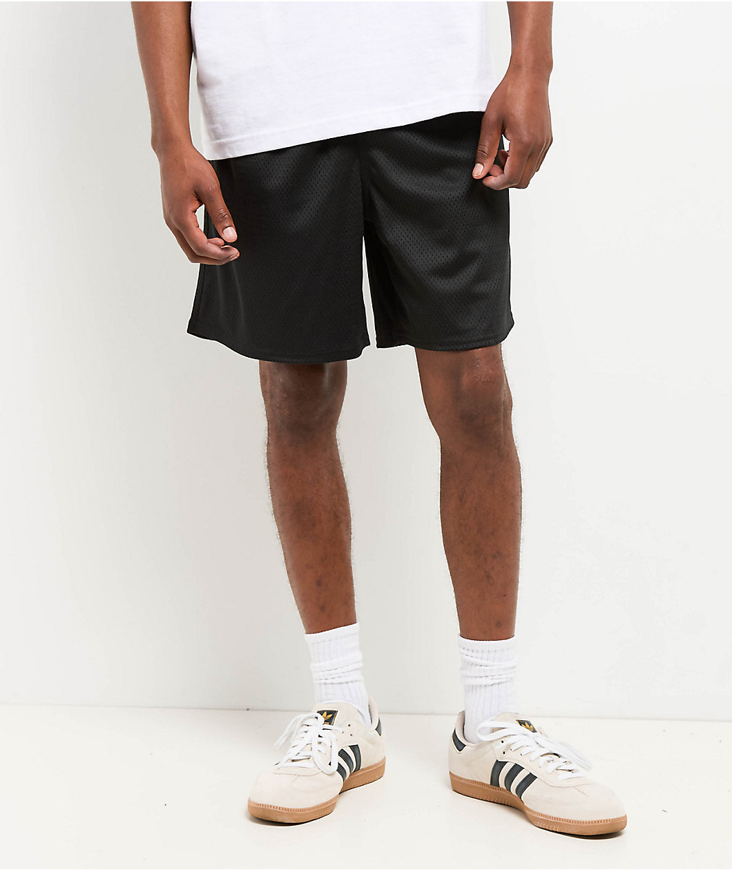 Shaka Wear PE Black Mesh Shorts