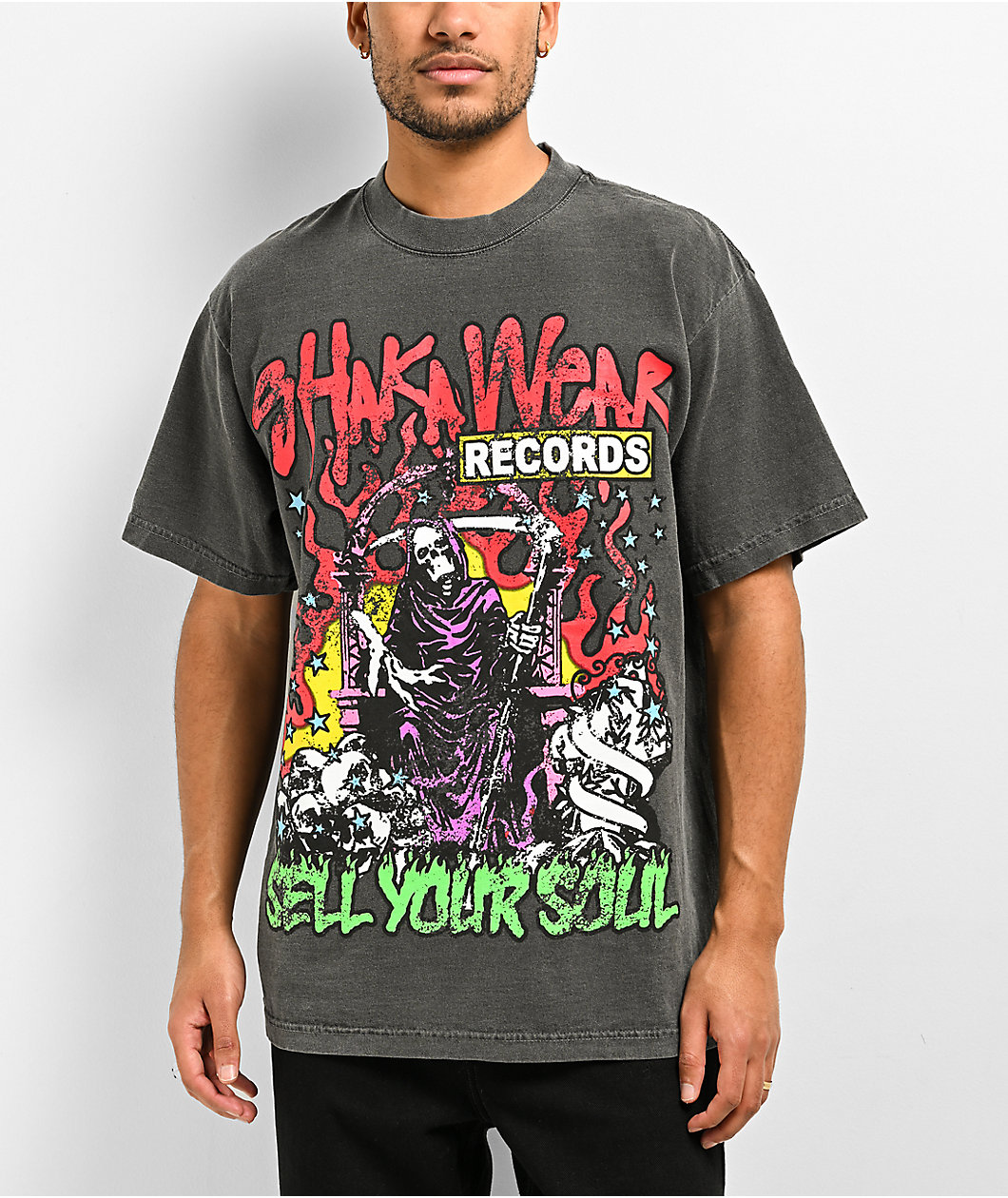 Shaka Wear Records Shadow T-Shirt