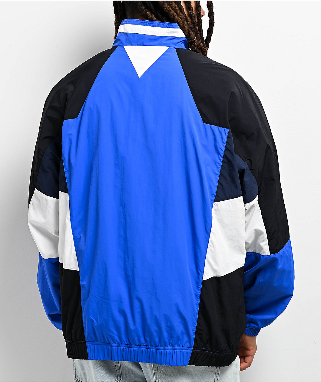 Shaka Wear Retro Royal Blue Zip Track Jacket