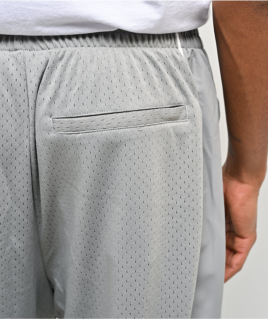 Shaka Wear Super Mesh Grey Track Pants
