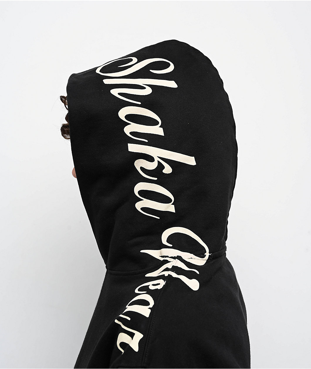 Shaka Wear x 4Hunnid Black Hoodie