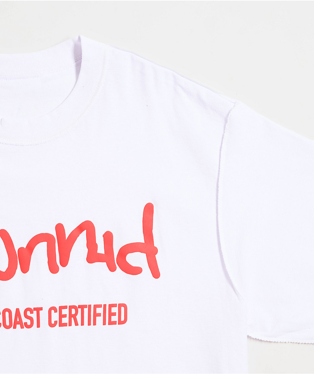 Shaka Wear x 4Hunnid Inside Out White T-Shirt
