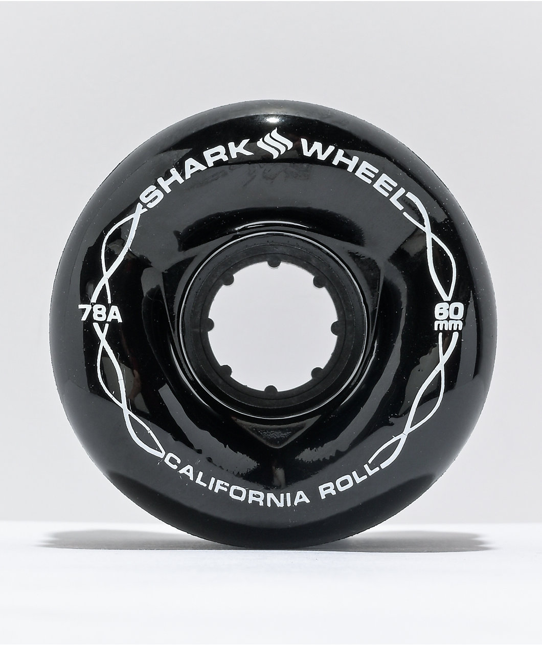 Shark Wheel California Roll 60mm 78a Black Cruiser Skateboard Wheels