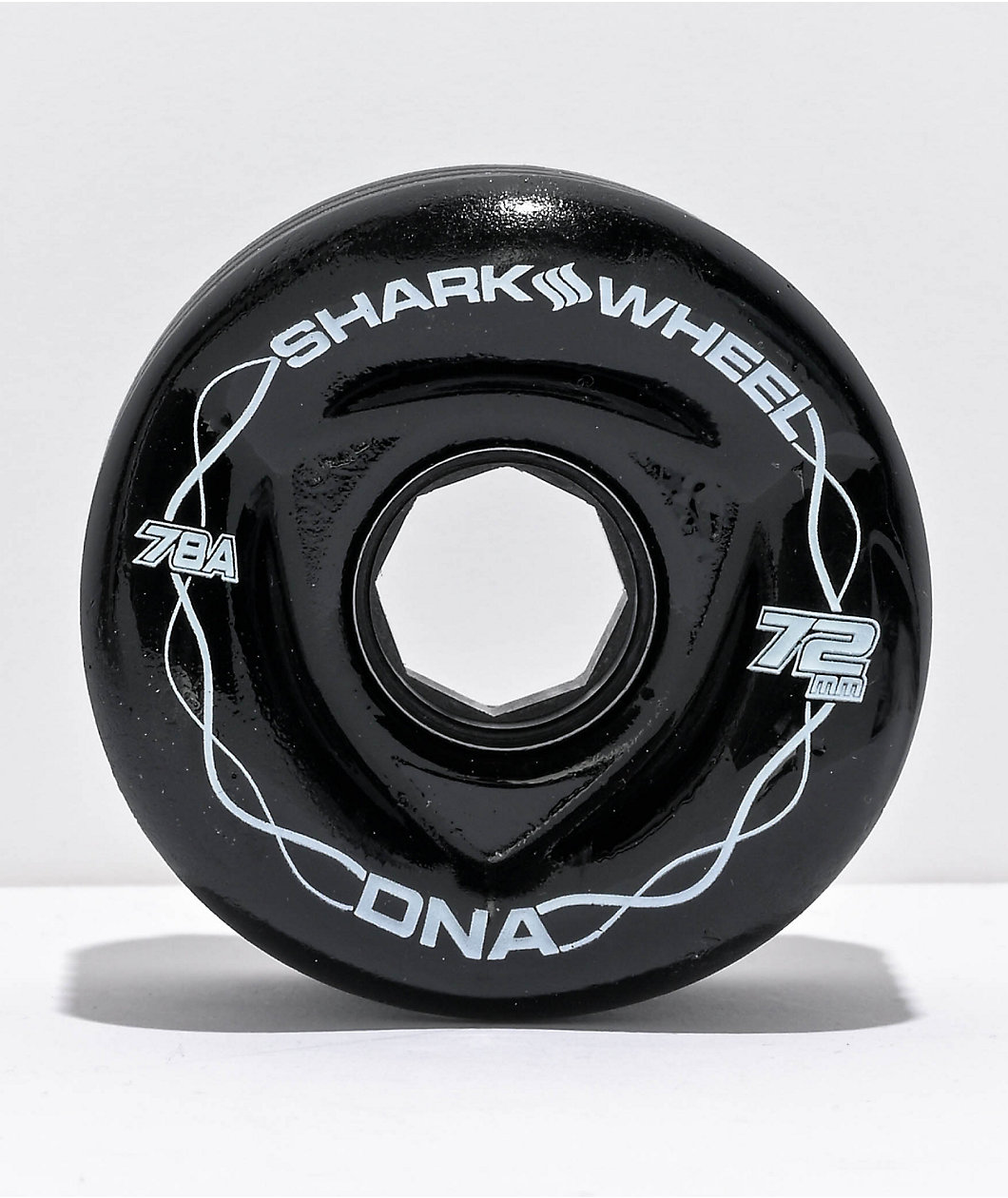 Shark Wheel DNA 72mm 78a Black Skateboard Wheels