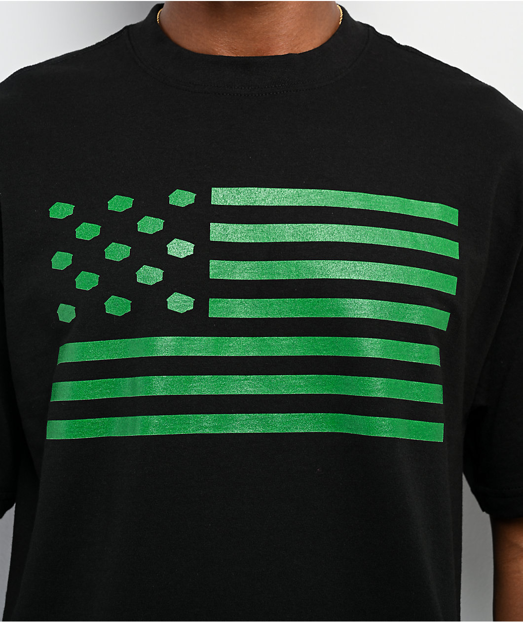 Shed Theory Flag Black T-Shirt