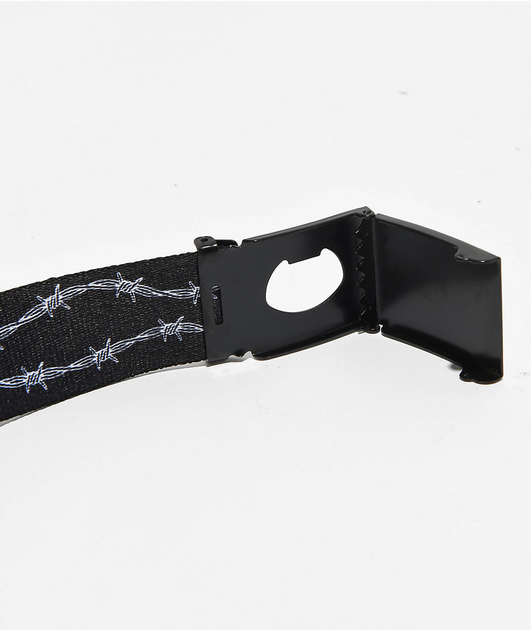 Sheisty Barbed Black Web Belt