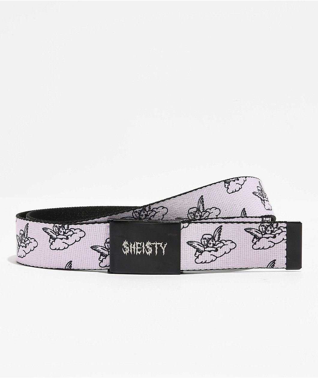 Sheisty Cherub Pink Web Belt