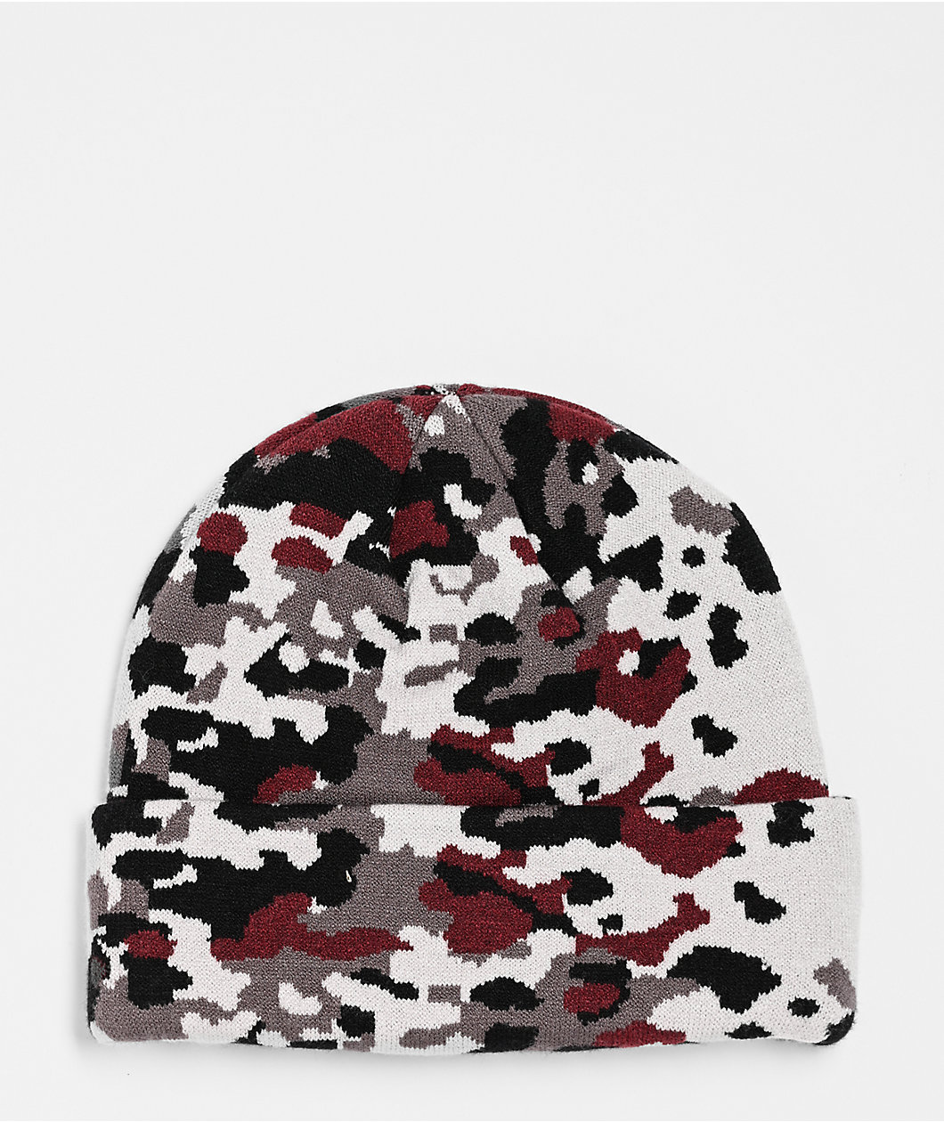 Sheisty Spot Camo Grey Beanie