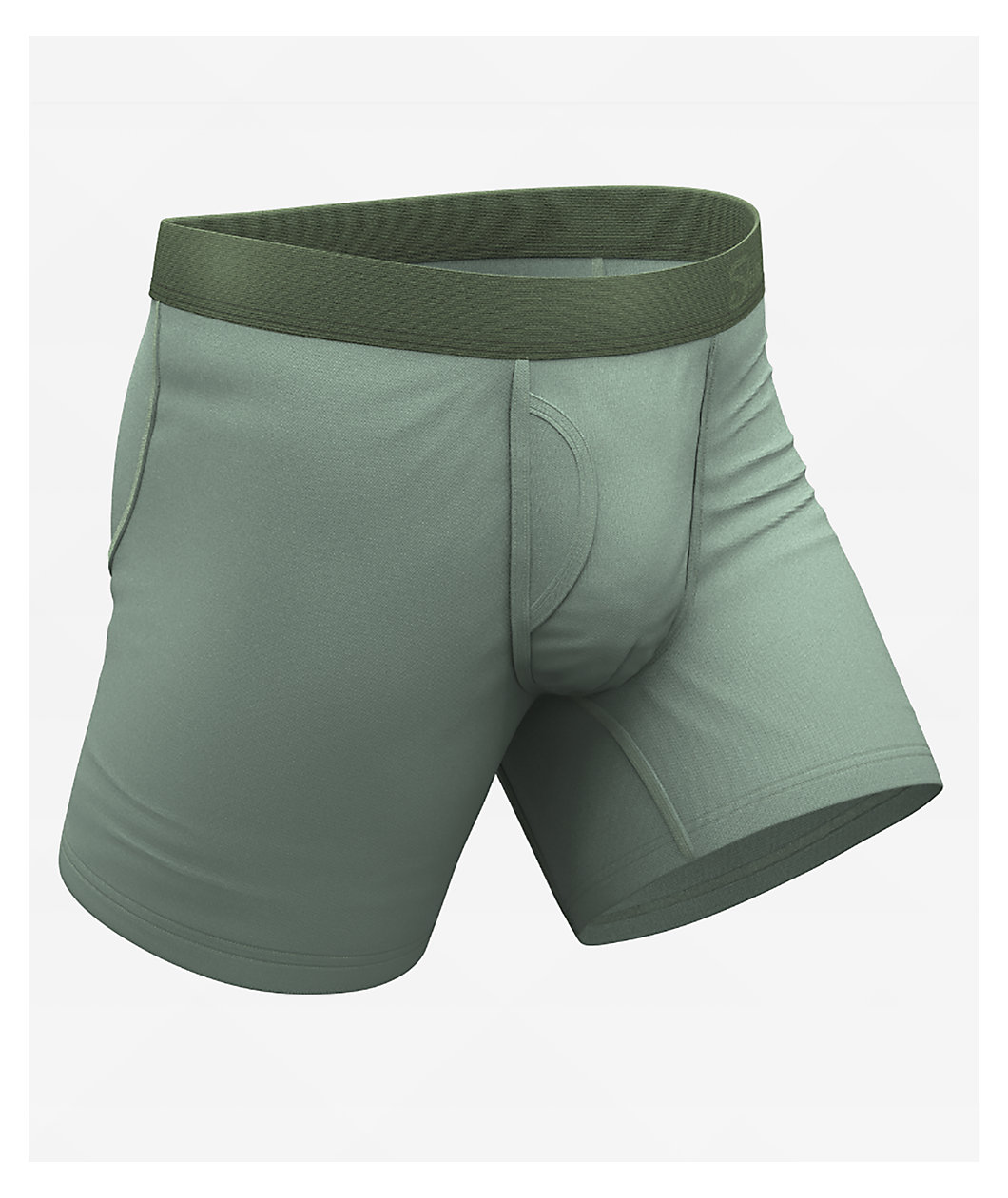 Shinesty The Manzanilla Ball Hammock Olive Green Boxer Briefs