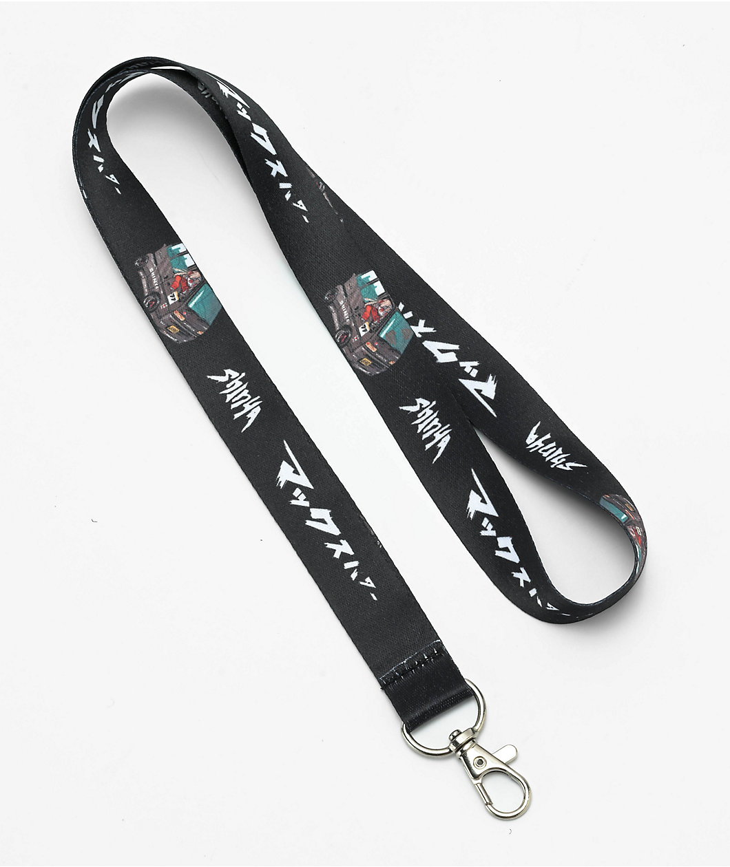 Shinya Kei Black Lanyard