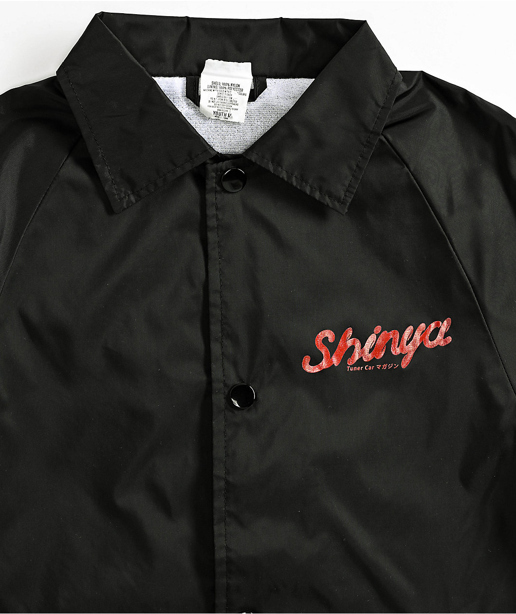 Shinya Kids VIP Black Coaches Jacket