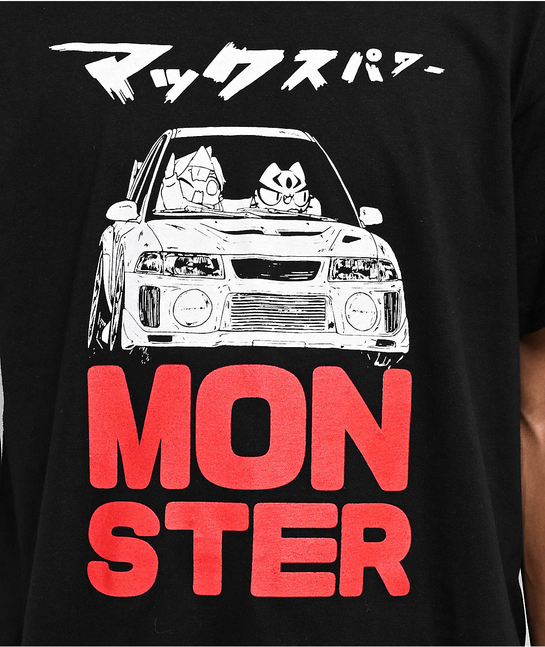 Shinya Monster Black T-Shirt