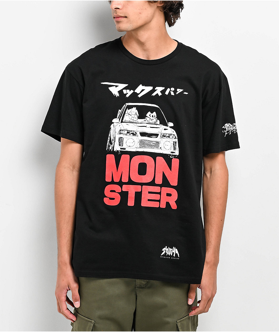 Shinya Monster Black T-Shirt