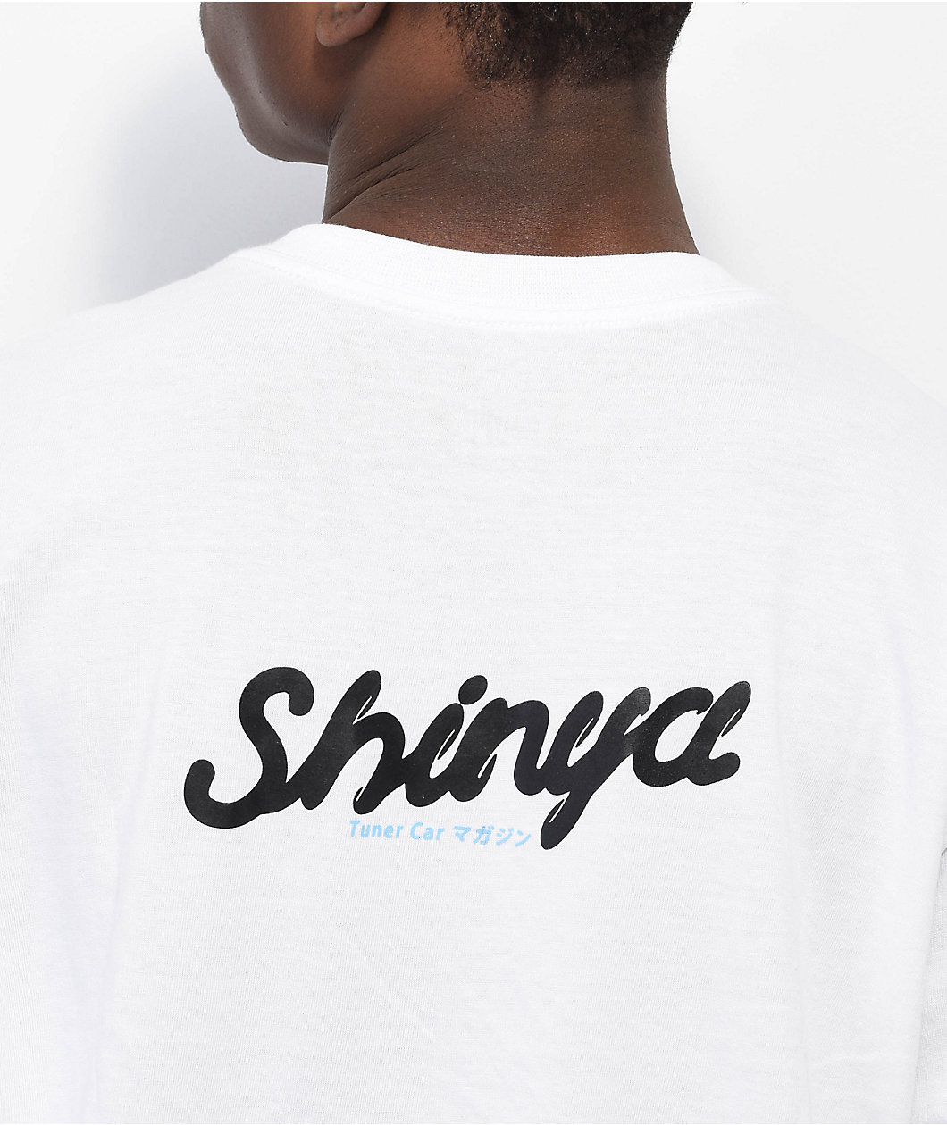 Shinya Spoiler White Long Sleeve T-Shirt