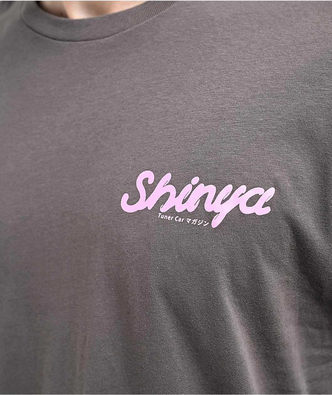 Shinya The Kei Charcoal T-Shirt