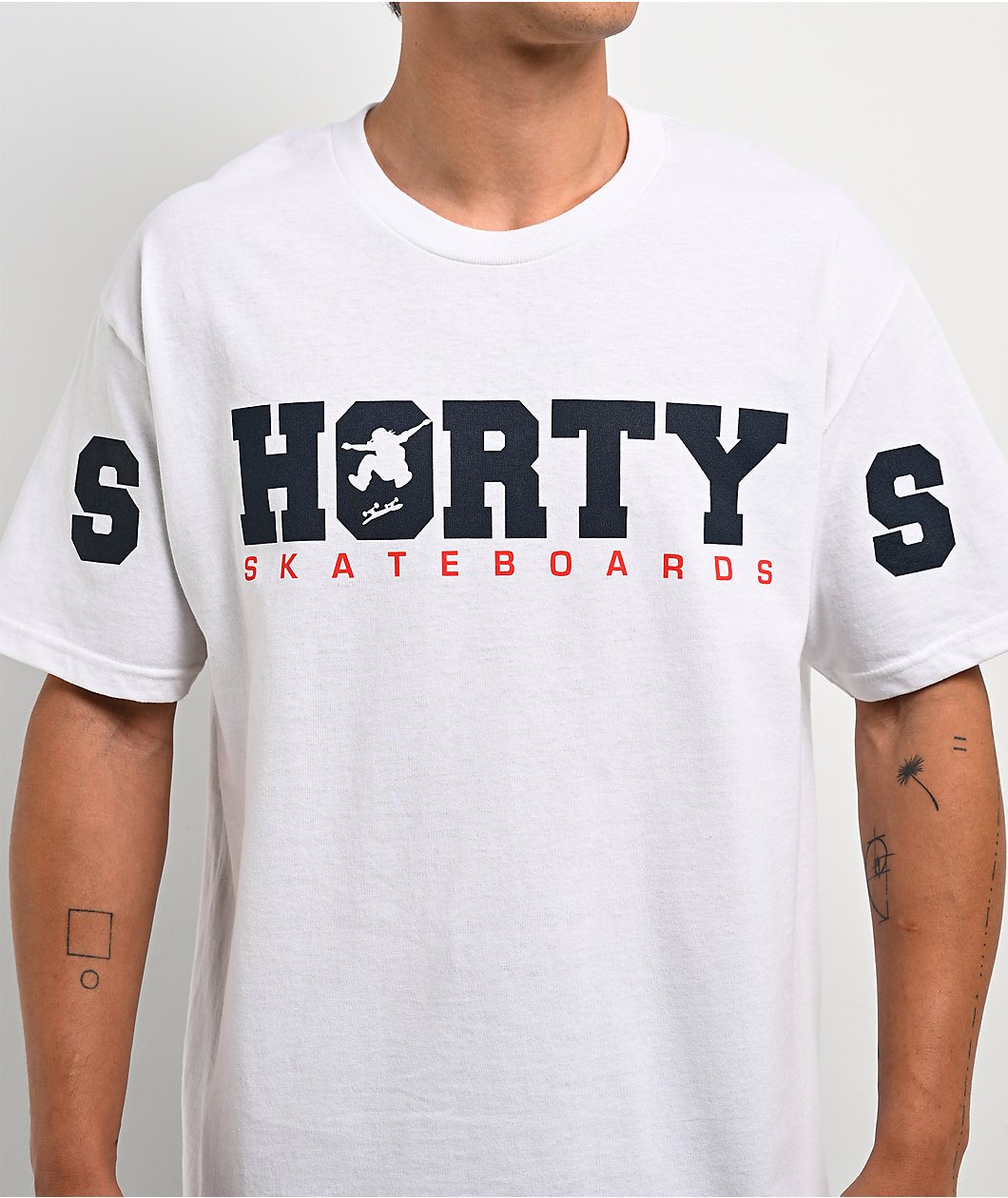 Shorty's S-HORTY-S Skater White T-Shirt