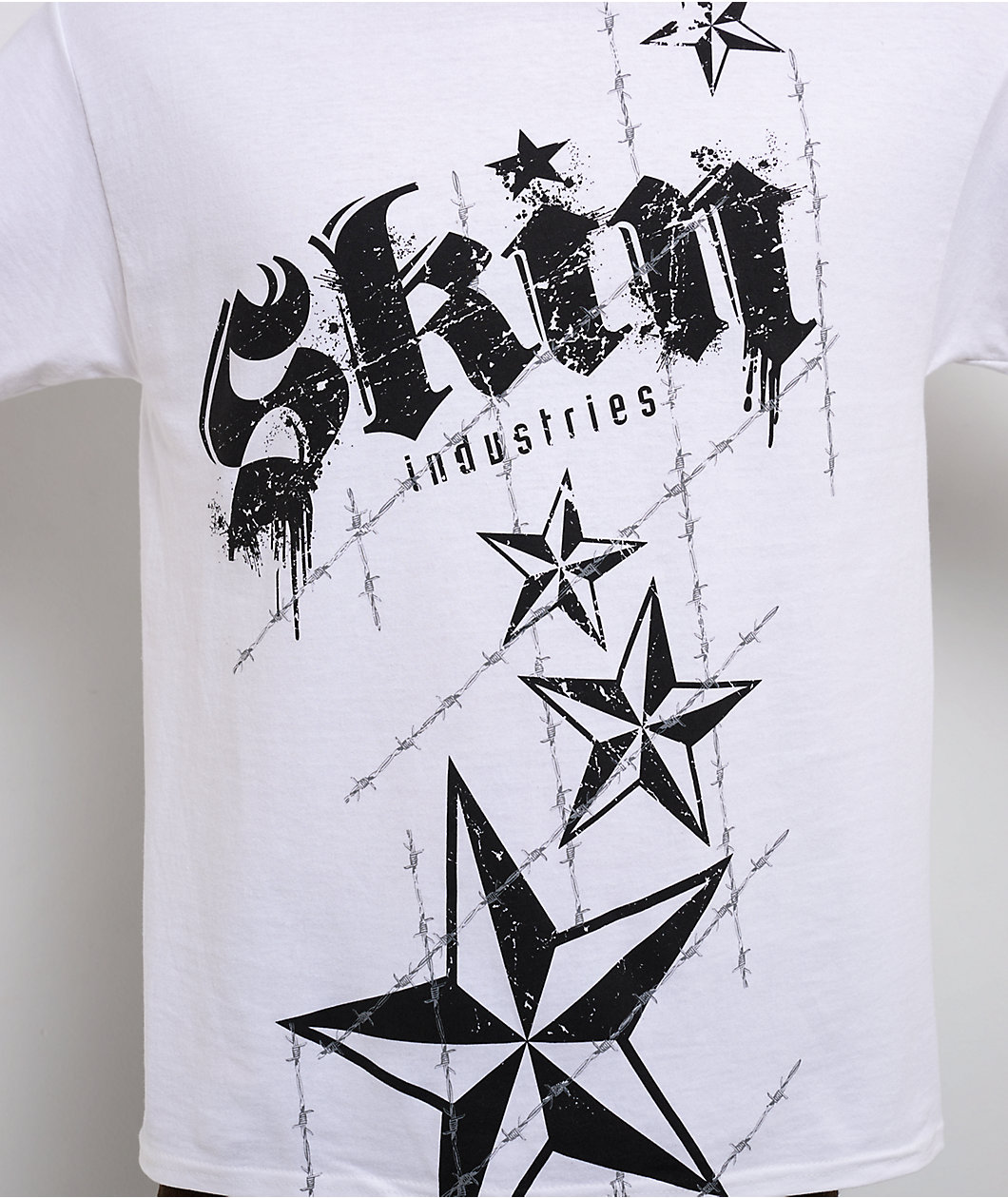 Skin Industries Locked Up White T-Shirt