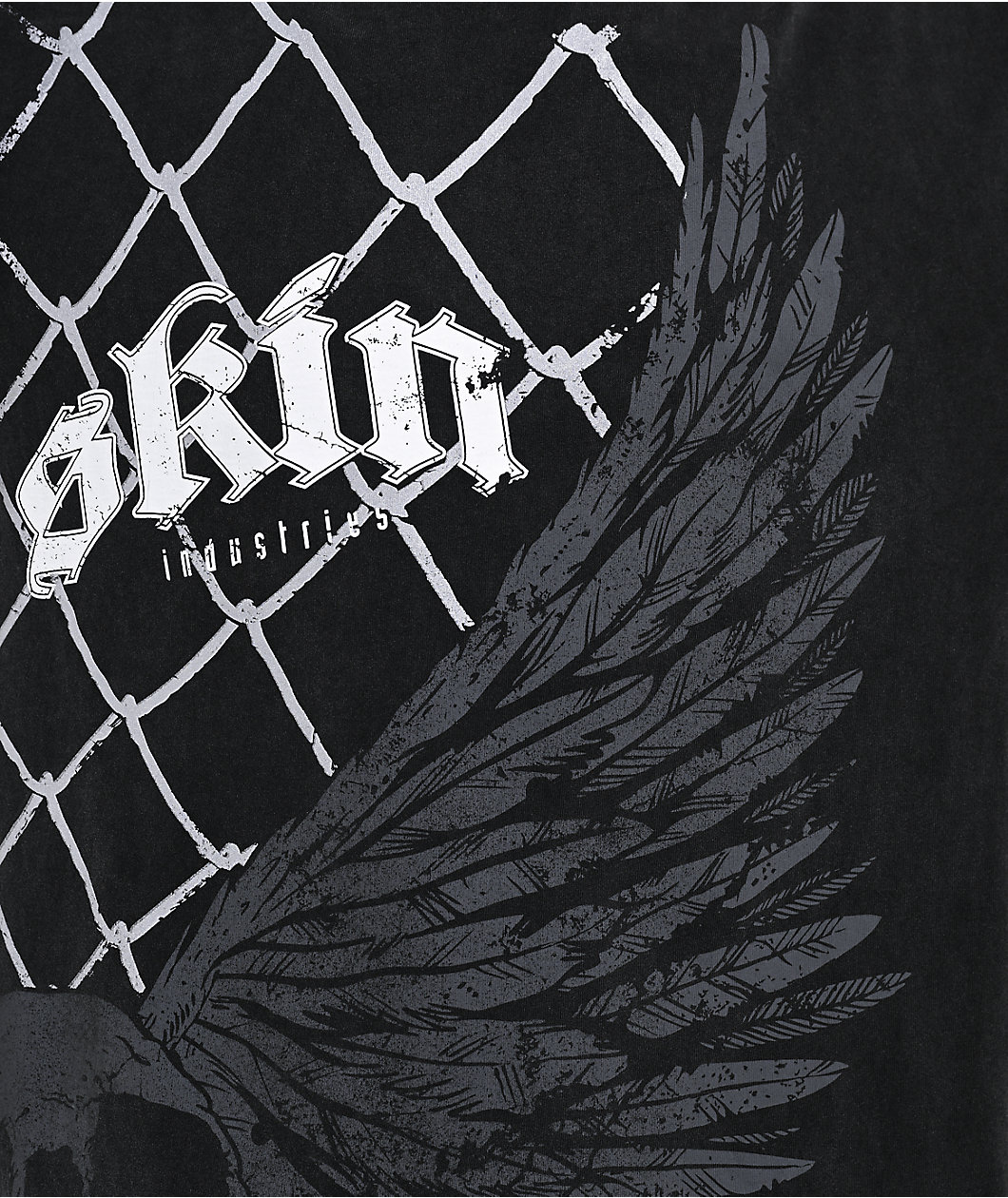 Skin Industries Reckoning Vintage Black T-Shirt