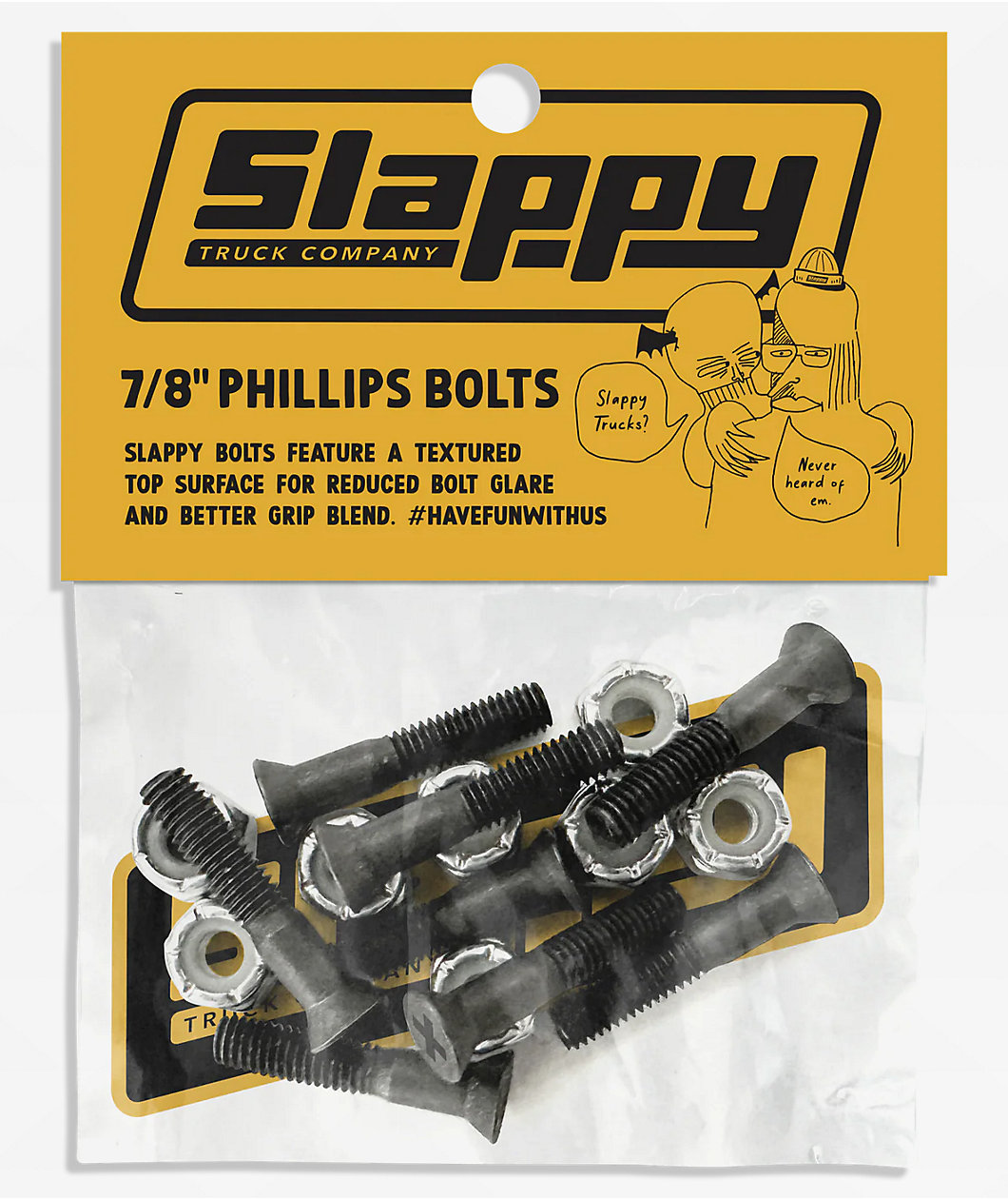 Slappy Allen 1" Skateboard Hardware