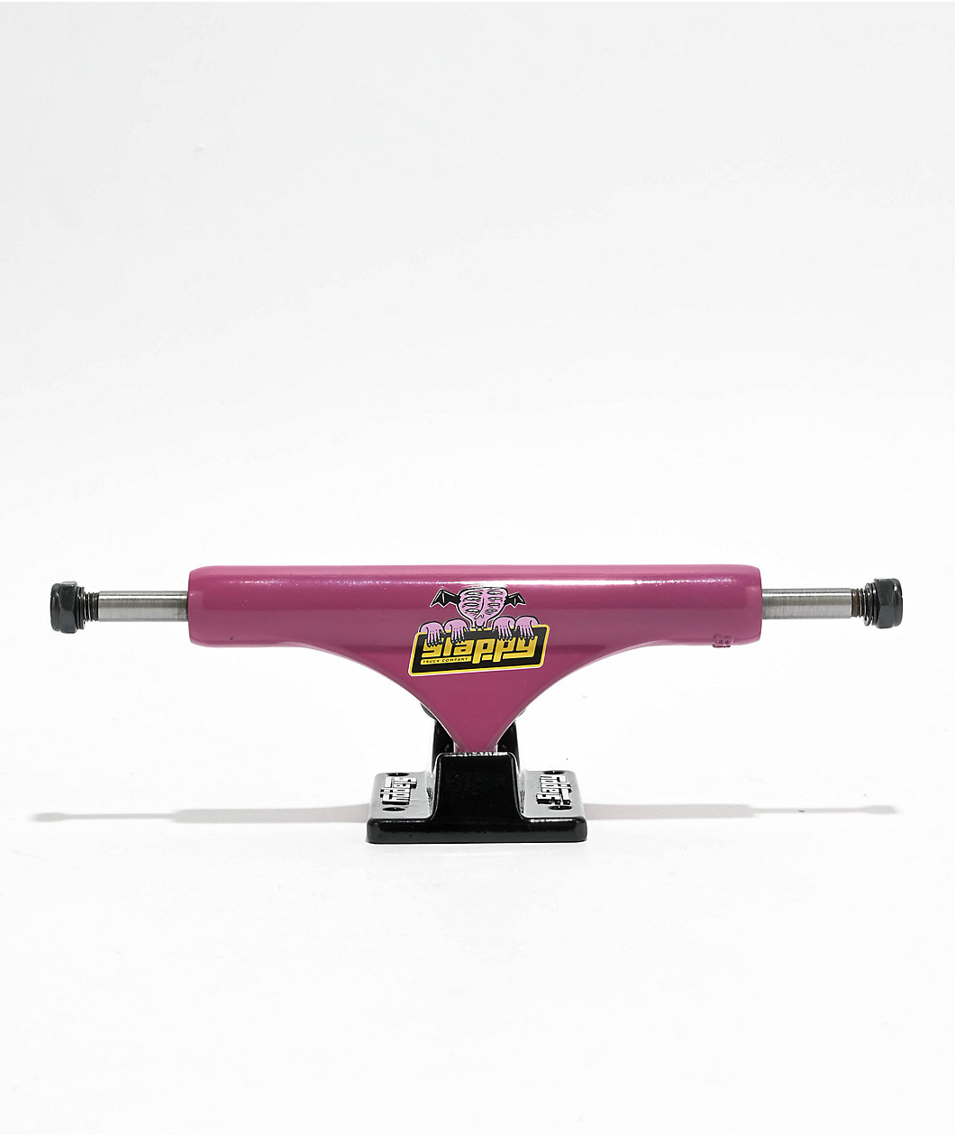 Slappy Curb Creeper 8.25" Berry & Black Skateboard Truck