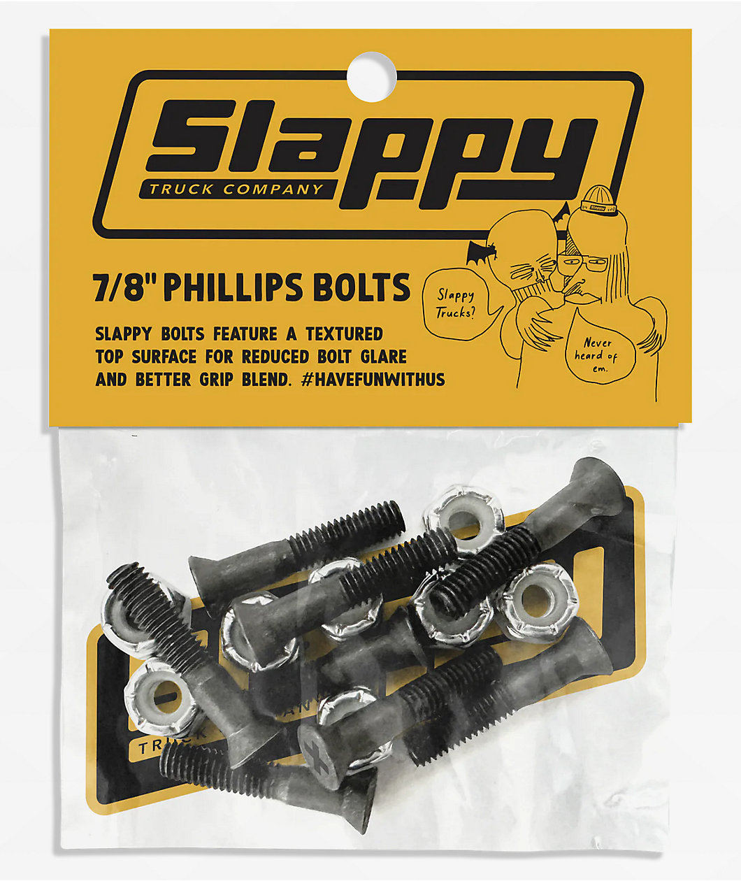 Slappy Phillips 7/8" Skateboard Hardware